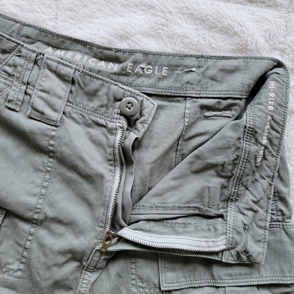 American Eagle Hi-Rise A-line Mini Skirt - Picture 3 of 4